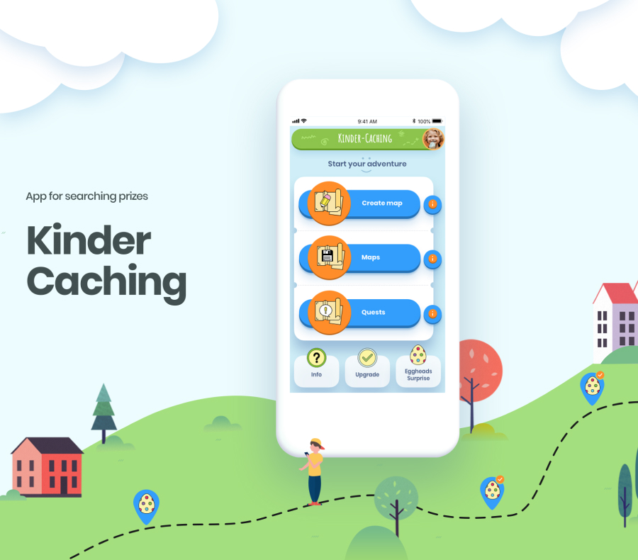 EVNE Developers project portfolio - Kinder Caching